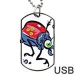 Bug Black Insect Animal Dog Tag USB Flash (One Side)