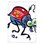 Bug Black Insect Animal Removable Flap Cover (L)
