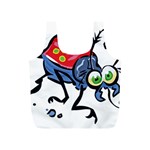 Bug Black Insect Animal Full Print Recycle Bag (S)
