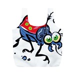 Bug Black Insect Animal Full Print Recycle Bag (M)