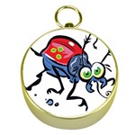 Bug Black Insect Animal Gold Compasses