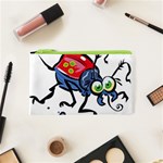 Bug Black Insect Animal Cosmetic Bag (XS)