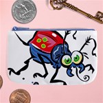 Bug Black Insect Animal Large Coin Purse