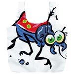 Bug Black Insect Animal Full Print Recycle Bag (XXL)