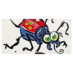 Bug Black Insect Animal Banner and Sign 4  x 2 