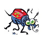 Bug Black Insect Animal Premium Plush Fleece Blanket (Mini)