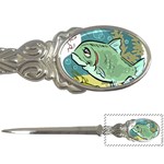 Fish Hook Worm Bait Water Hobby Letter Opener