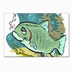 Fish Hook Worm Bait Water Hobby Postcards 5  x 7  (Pkg of 10)