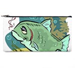 Fish Hook Worm Bait Water Hobby Pencil Case