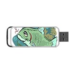 Fish Hook Worm Bait Water Hobby Portable USB Flash (Two Sides)