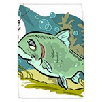 Fish Hook Worm Bait Water Hobby Removable Flap Cover (L)