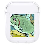 Fish Hook Worm Bait Water Hobby Hard PC AirPods 1/2 Case