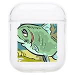 Fish Hook Worm Bait Water Hobby Soft TPU AirPods 1/2 Case