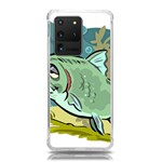 Fish Hook Worm Bait Water Hobby Samsung Galaxy S20 Ultra 6.9 Inch TPU UV Case