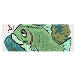 Fish Hook Worm Bait Water Hobby Banner and Sign 8  x 3 