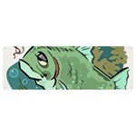 Fish Hook Worm Bait Water Hobby Banner and Sign 12  x 4 