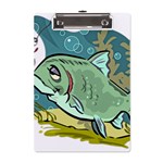 Fish Hook Worm Bait Water Hobby A5 Acrylic Clipboard