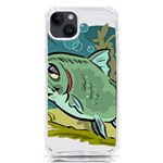 Fish Hook Worm Bait Water Hobby iPhone 14 Plus TPU UV Print Case
