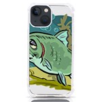 Fish Hook Worm Bait Water Hobby iPhone 13 mini TPU UV Print Case