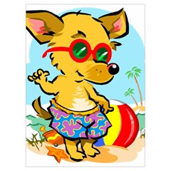 Beach Chihuahua Dog Pet Animal Playing Cards Single Design (Rectangle) with Custom Box from ArtsNow.com Card