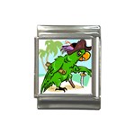 Parrot Hat Cartoon Captain Italian Charm (13mm)