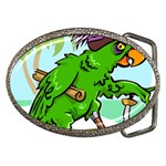 Parrot Hat Cartoon Captain Belt Buckles