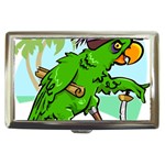 Parrot Hat Cartoon Captain Cigarette Money Case