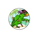 Parrot Hat Cartoon Captain Hat Clip Ball Marker