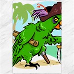Parrot Hat Cartoon Captain Canvas 20  x 30 