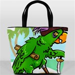 Parrot Hat Cartoon Captain Bucket Bag