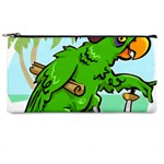Parrot Hat Cartoon Captain Pencil Case