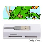 Parrot Hat Cartoon Captain Memory Card Reader (Stick)