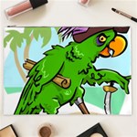 Parrot Hat Cartoon Captain Cosmetic Bag (XXL)