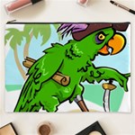 Parrot Hat Cartoon Captain Cosmetic Bag (XXXL)