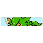 Parrot Hat Cartoon Captain Small Premium Plush Fleece Scarf