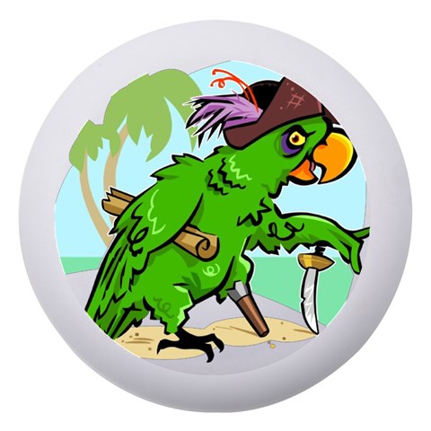 Parrot Hat Cartoon Captain Dento Box with Mirror from ArtsNow.com Front