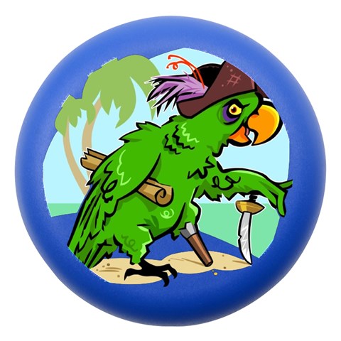 Parrot Hat Cartoon Captain Dento Box with Mirror from ArtsNow.com Front
