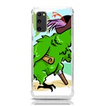 Parrot Hat Cartoon Captain Samsung Galaxy S20 6.2 Inch TPU UV Case