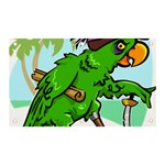 Parrot Hat Cartoon Captain Banner and Sign 5  x 3 