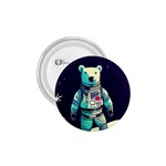 Bear Astronaut Futuristic 1.75  Buttons