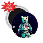 Bear Astronaut Futuristic 2.25  Magnets (100 pack) 
