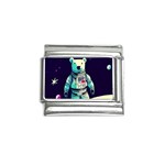 Bear Astronaut Futuristic Italian Charm (9mm)