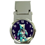Bear Astronaut Futuristic Money Clip Watches