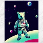 Bear Astronaut Futuristic Canvas 16  x 20 