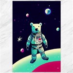 Bear Astronaut Futuristic Canvas 20  x 30 