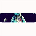 Bear Astronaut Futuristic Large Bar Mat