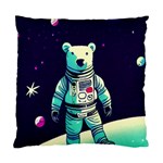 Bear Astronaut Futuristic Standard Cushion Case (One Side)