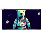 Bear Astronaut Futuristic Pencil Case
