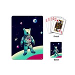 Bear Astronaut Futuristic Playing Cards Single Design (Mini)