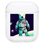 Bear Astronaut Futuristic Soft TPU AirPods 1/2 Case